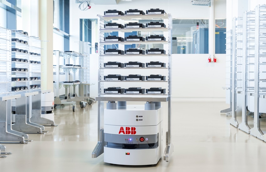 Abbiamo supportato il team di ABB a automatizzare la loro produzione di semi conduttori a Lenzburg, in svizzera.